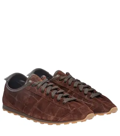Jacquemus Tennis croc-effect suede sneakers | Thumbnail 1 Jacquemus Tennis croc-effect suede sneakers | Thumbnail 1