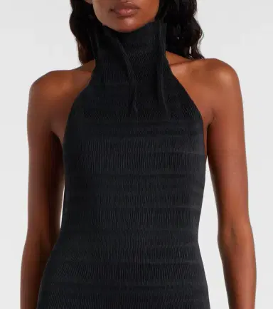 Magda Butrym Shirred turtleneck top | Thumbnail 4 Magda Butrym Shirred turtleneck top | Thumbnail 4