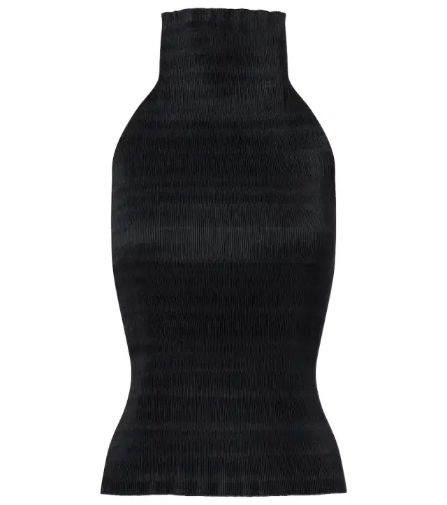 Magda Butrym Shirred turtleneck top