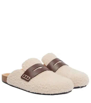 JW Anderson Felt mules | Thumbnail 1 JW Anderson Felt mules | Thumbnail 1