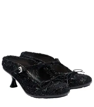 Simone Rocha Grip canvas mules | Thumbnail 1