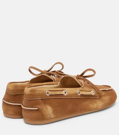 Miu Miu Suede boat shoes | Thumbnail 3