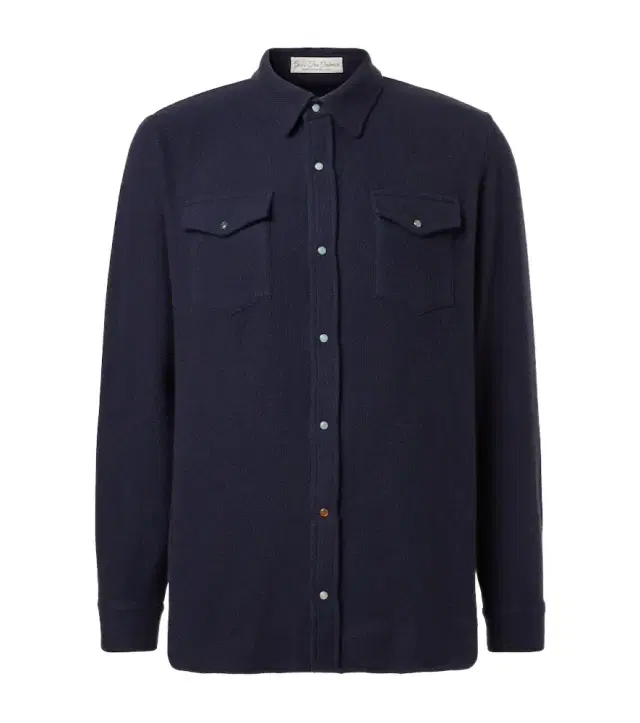 Cashmere shirt with emerald