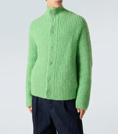 God’s True Cashmere Ribbed-knit cashmere bouclé cardigan | Thumbnail 4