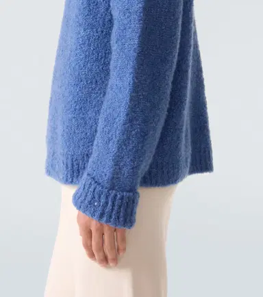 God’s True Cashmere Cloud cashmere sweater with lapis lazuli | Thumbnail 3 God’s True Cashmere Cloud cashmere sweater with lapis lazuli | Thumbnail 3