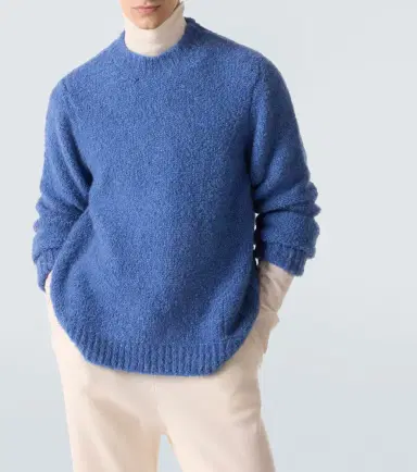 God’s True Cashmere Cloud cashmere sweater with lapis lazuli | Thumbnail 5 God’s True Cashmere Cloud cashmere sweater with lapis lazuli | Thumbnail 5