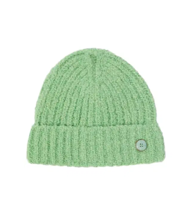 God's True Cashmere Bouclé cashmere beanie with emerald