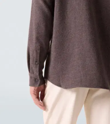 God’s True Cashmere Cashmere shirt with amethyst | Thumbnail 6