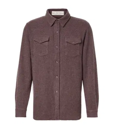 God’s True Cashmere Cashmere shirt with amethyst | Thumbnail 1
