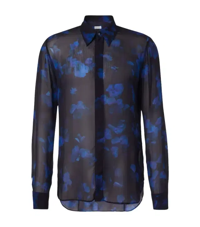 Dries Van Noten Sheer floral shirt