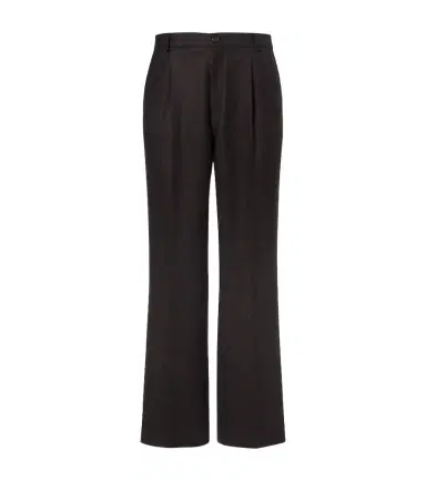 Dries Van Noten Wool flannel wide-leg pants | Thumbnail 1