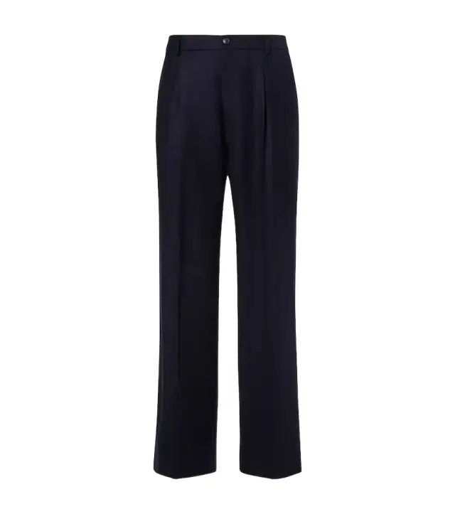 Dries Van Noten Wool flannel wide-leg pants