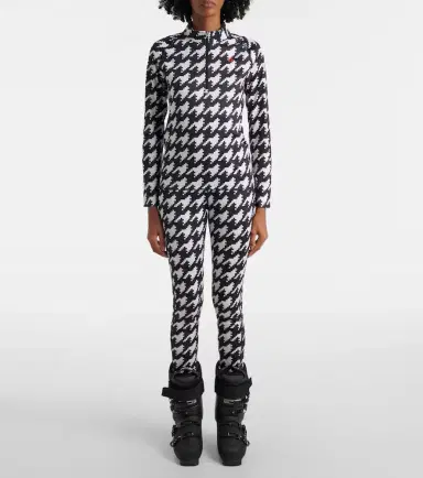 Perfect Moment Houndstooth ski top | Thumbnail 2 Perfect Moment Houndstooth ski top | Thumbnail 2