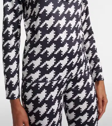 Perfect Moment Houndstooth ski top | Thumbnail 4 Perfect Moment Houndstooth ski top | Thumbnail 4