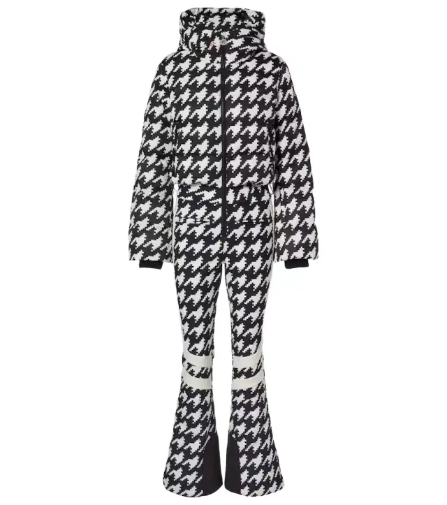 Perfect Moment Polar houndstooth ski suit