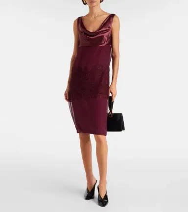 Ferragamo Strapless midi dress | Thumbnail 3