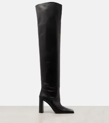 Alaïa Alaïa Leather over-the-knee boots | Thumbnail 2