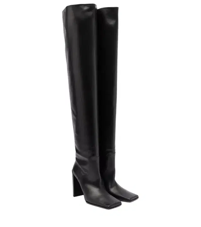 Alaïa Leather over-the-knee boots
