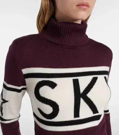 Perfect Moment Schild intarsia wool sweater | Thumbnail 2