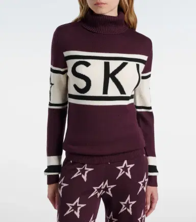 Perfect Moment Schild intarsia wool sweater | Thumbnail 5