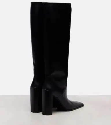 Alaïa Alaïa Square leather knee-high boots | Thumbnail 2 Alaïa Alaïa Square leather knee-high boots | Thumbnail 2
