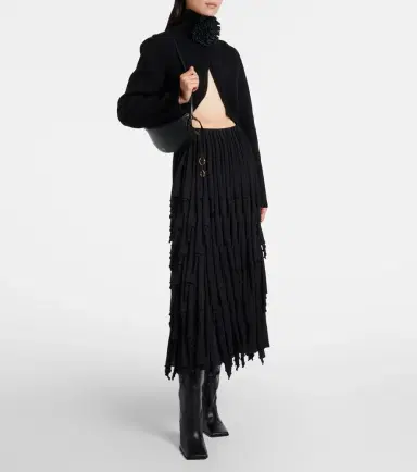 Alaïa Alaïa Square leather knee-high boots | Thumbnail 5 Alaïa Alaïa Square leather knee-high boots | Thumbnail 5