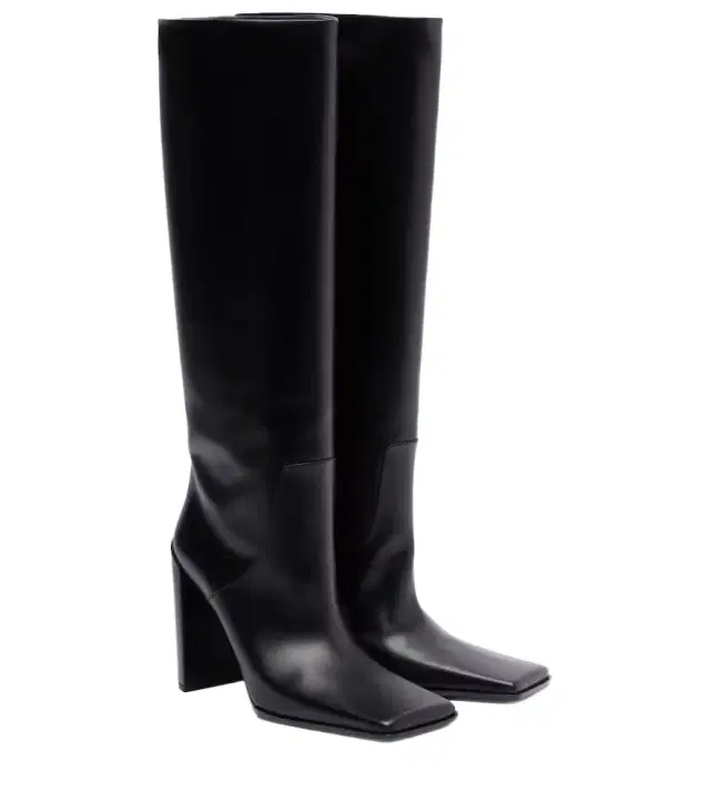 Alaia Alaïa Square leather knee-high boots
