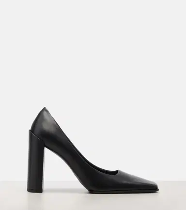 Alaïa Alaïa Square leather pumps | Thumbnail 3 Alaïa Alaïa Square leather pumps | Thumbnail 3