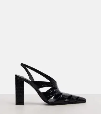 Alaïa Alaïa Cut Out leather slingback pumps | Thumbnail 3 Alaïa Alaïa Cut Out leather slingback pumps | Thumbnail 3