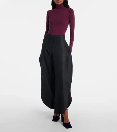 Alaïa Alaïa Square 90 velvet pumps | Thumbnail 5