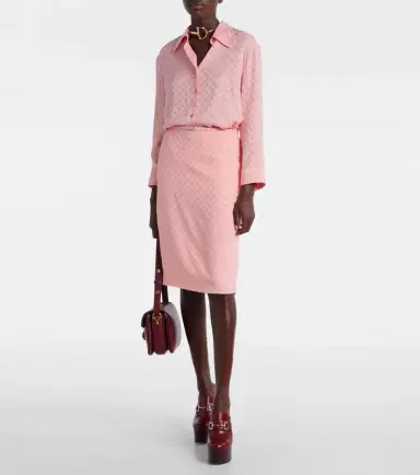 Gucci GG midi skirt | Thumbnail 4