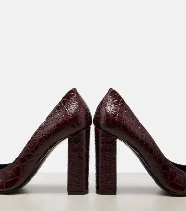 Alaïa Alaïa Pointy 90 croc-effect leather pumps | Thumbnail 4 Alaïa Alaïa Pointy 90 croc-effect leather pumps | Thumbnail 4
