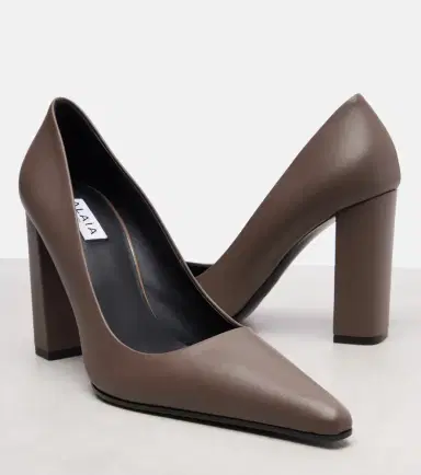 Alaïa Alaïa Pointy leather pumps | Thumbnail 4