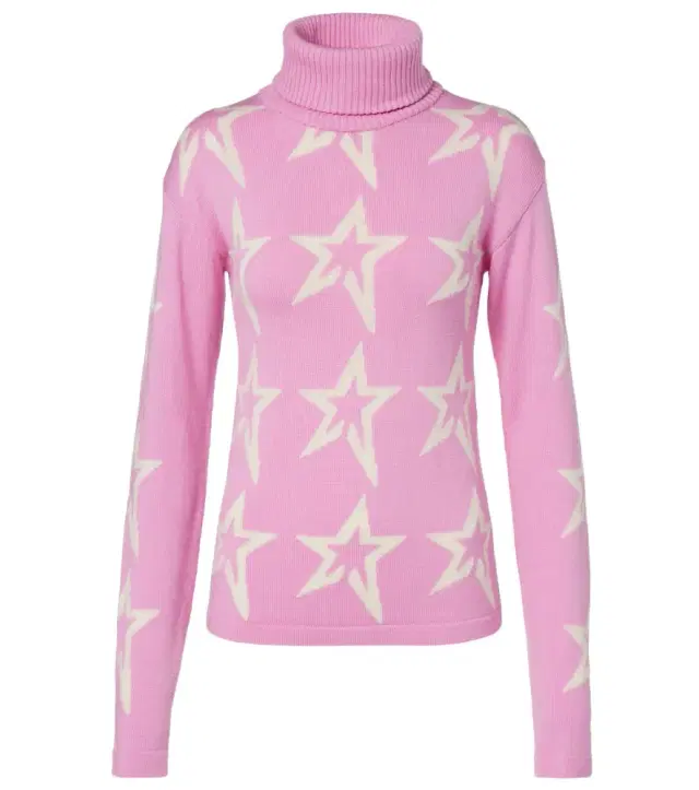 Star Dust wool turtleneck sweater