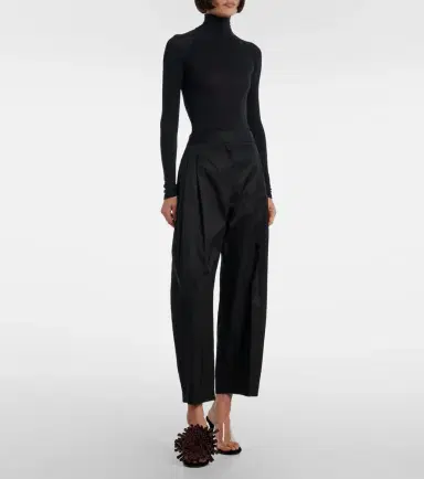 Alaïa Alaïa Floral-appliqué asymmetric mules | Thumbnail 5 Alaïa Alaïa Floral-appliqué asymmetric mules | Thumbnail 5