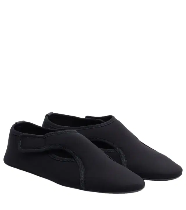 Alaia Alaïa Flex leather-trimmed ballet flats