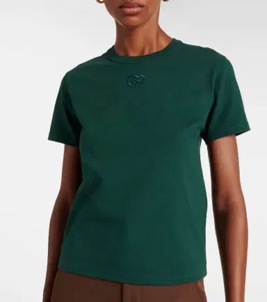 Gucci Interlocking G cotton jersey T-shirt | Thumbnail 4