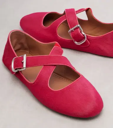 Alaïa Alaïa Calf hair ballet flats | Thumbnail 2