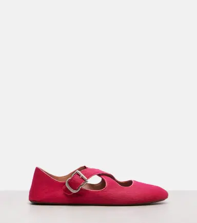 Alaïa Alaïa Calf hair ballet flats | Thumbnail 4