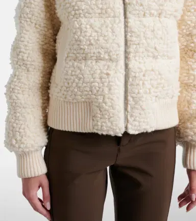 Perfect Moment Après wool down bomber jacket | Thumbnail 3 Perfect Moment Après wool down bomber jacket | Thumbnail 3