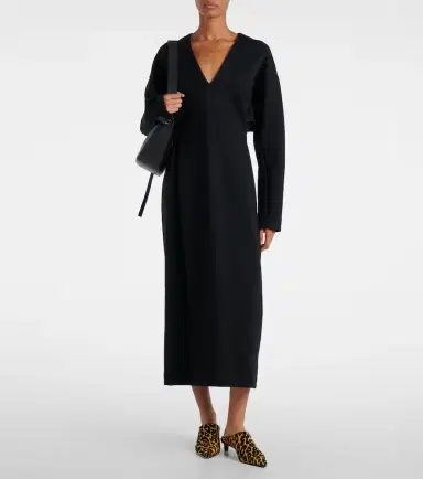 Plan C Cotton-blend midi dress | Thumbnail 2