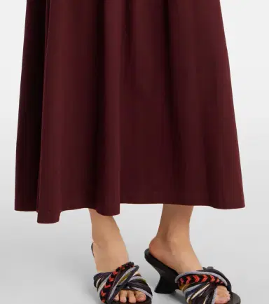 Plan C Cotton midi dress | Thumbnail 5