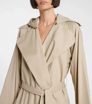 Aya Muse Cotton gabardine trench coat | Thumbnail 4 Aya Muse Cotton gabardine trench coat | Thumbnail 4