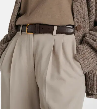 The Row Classic leather belt | Thumbnail 3 The Row Classic leather belt | Thumbnail 3