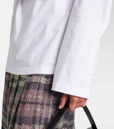 Acne Studios Printed cotton jersey top | Thumbnail 3 Acne Studios Printed cotton jersey top | Thumbnail 3