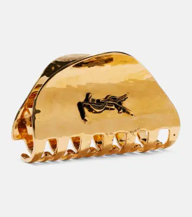 Saint Laurent Cassandre hair clip | Thumbnail 3