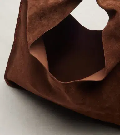 The Row Bindle Small suede tote bag | Thumbnail 3 The Row Bindle Small suede tote bag | Thumbnail 3