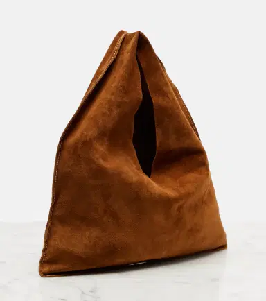 The Row Bindle Small suede top-handle bag | Thumbnail 2