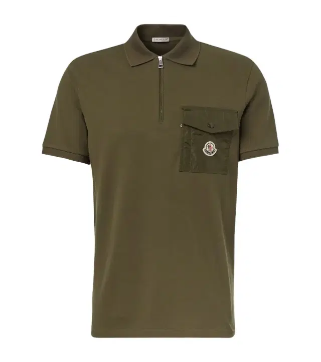 Cotton piqué polo shirt