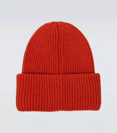 Moncler Logo wool and cashmere beanie | Thumbnail 2